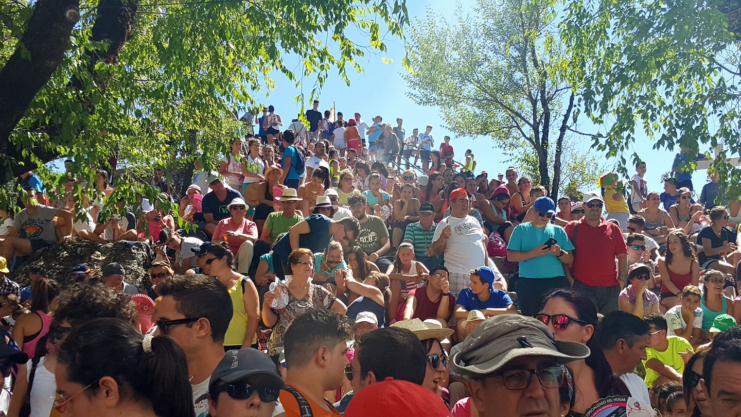 Fotos de la «Baja» de la Virgen de la Sierra 2017